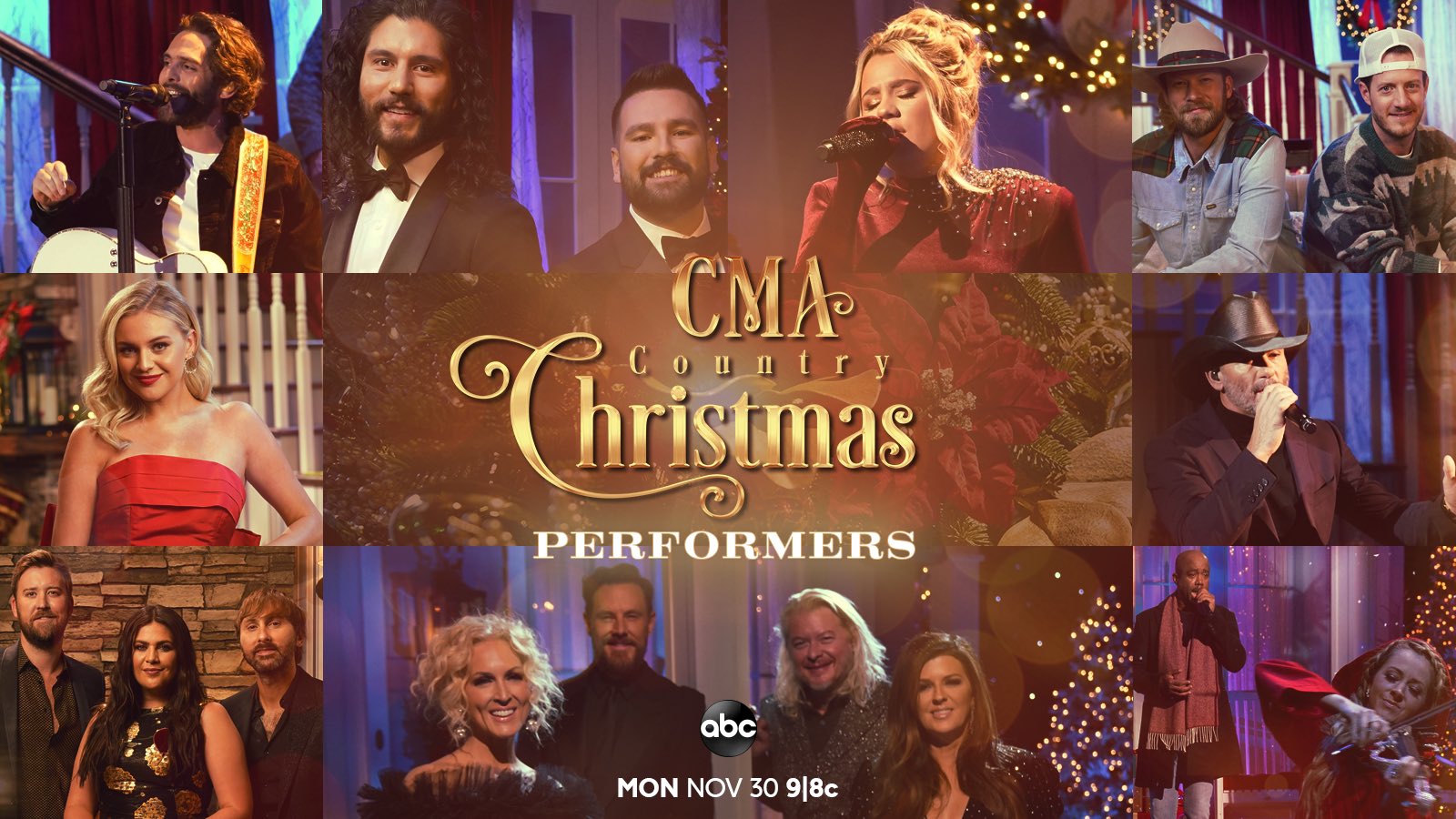‘CMA Country Christmas’ announce 2020 performers Stars and Guitars
